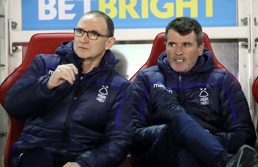 Martin O'Neill and Roy Keane