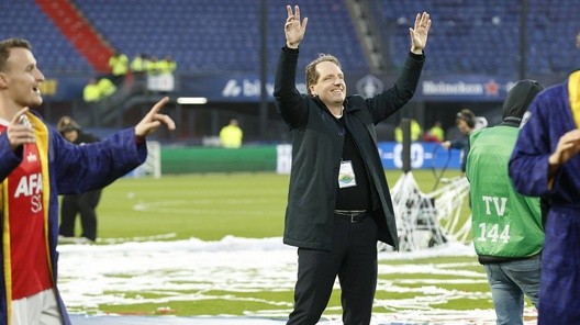 Imago AZ general manager Merijn Zeeman