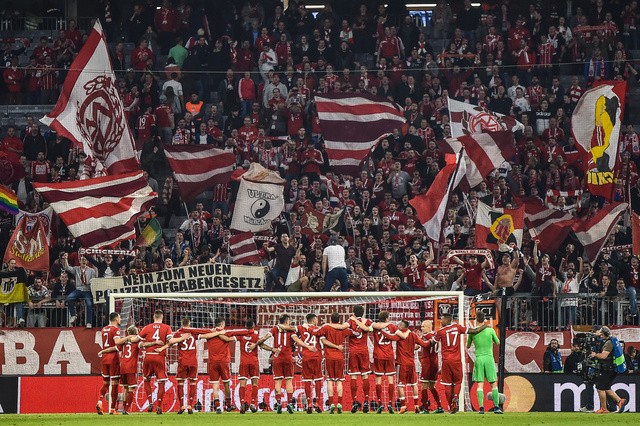 Bayern Munich fans